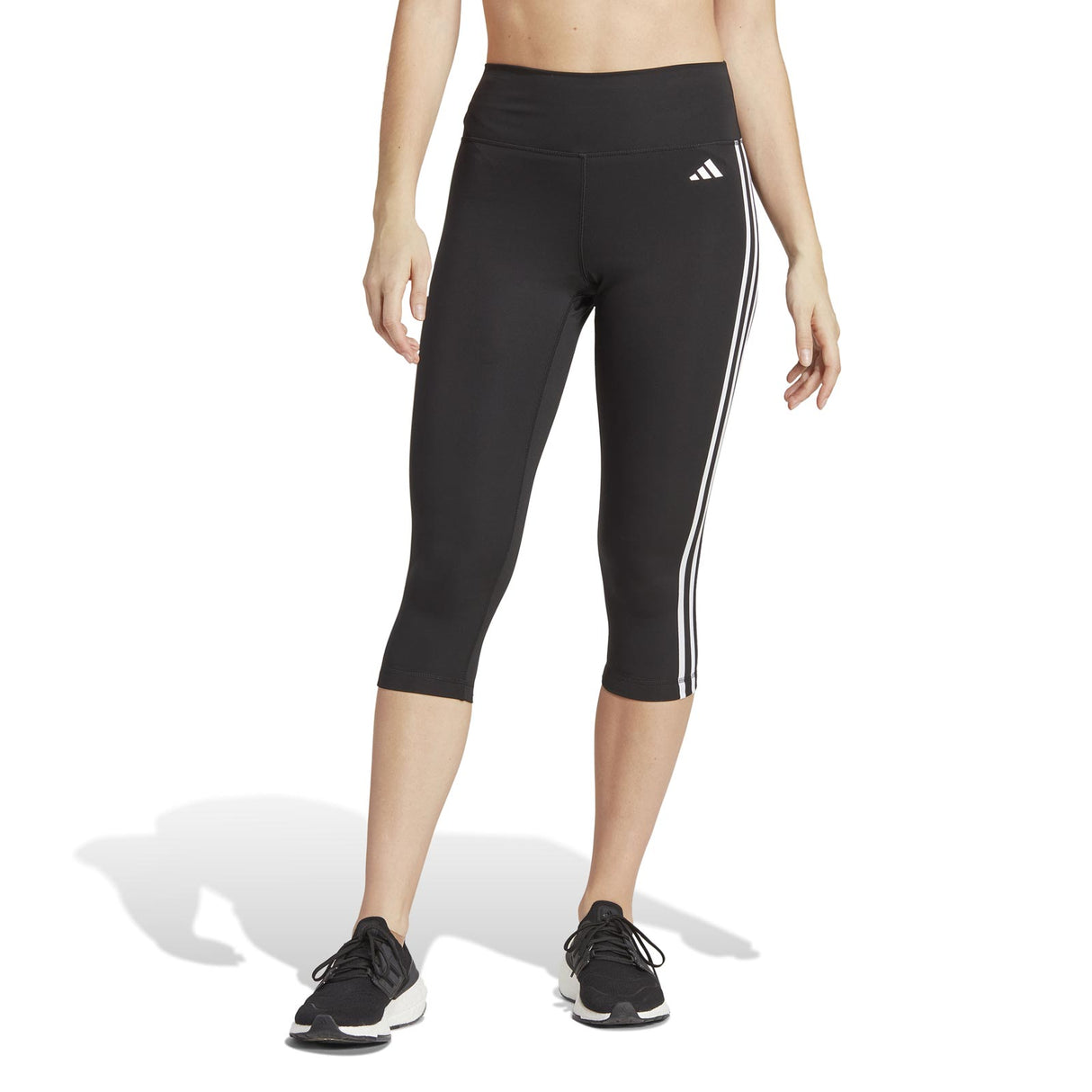 adidas TE 3S 3/4 Womens Tights Black