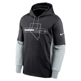 Nike Raiders Therma Color Block Hoody Bk