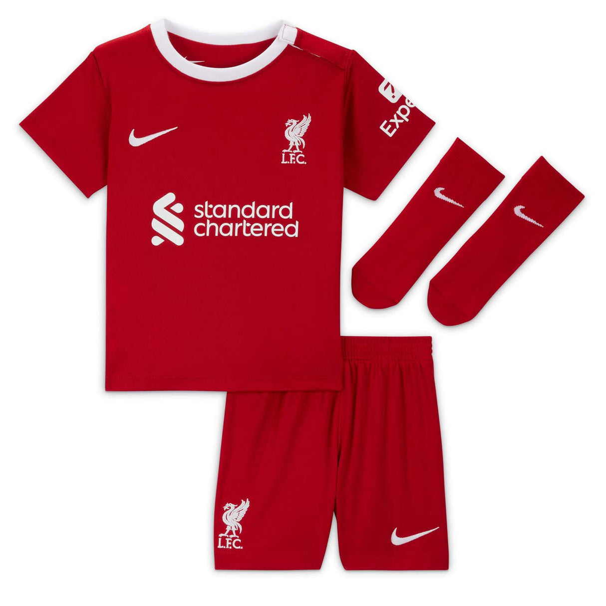 Nike LFC 23 Infant Home Kit Red