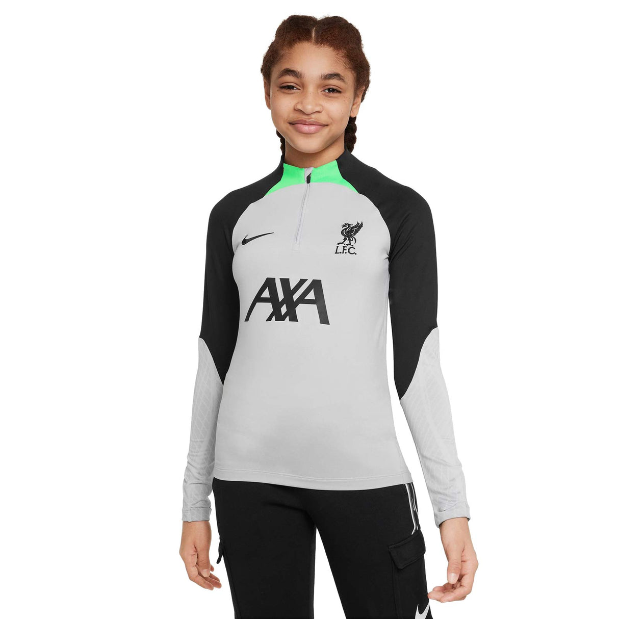 Nike LFC 23 Kids Strike Drill Top Grey