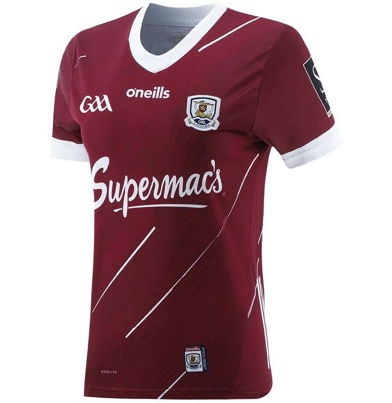 O'Neills Galway 23 Home Wmns Jersey Mar