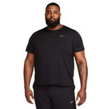 Nike Mens Dri-Fit UV Miler SS Black