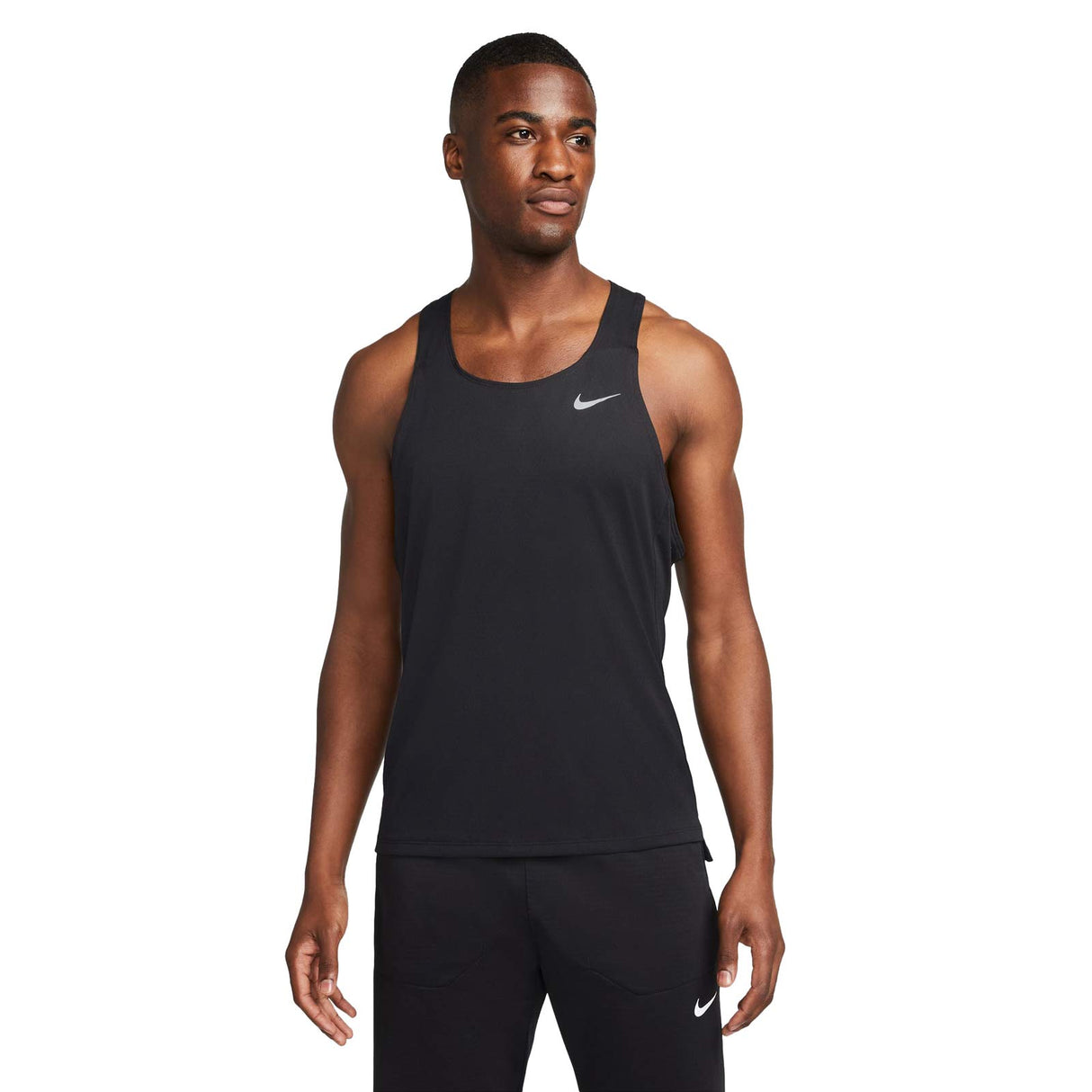Nike Mens Dri-Fit Fast Singlet Black