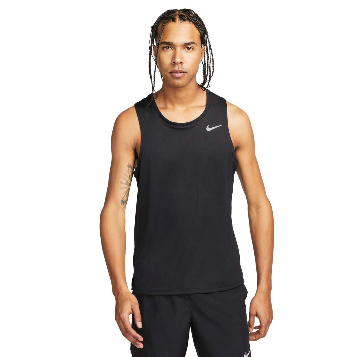 Nike Mens Dri-Fit Miler Tank Black