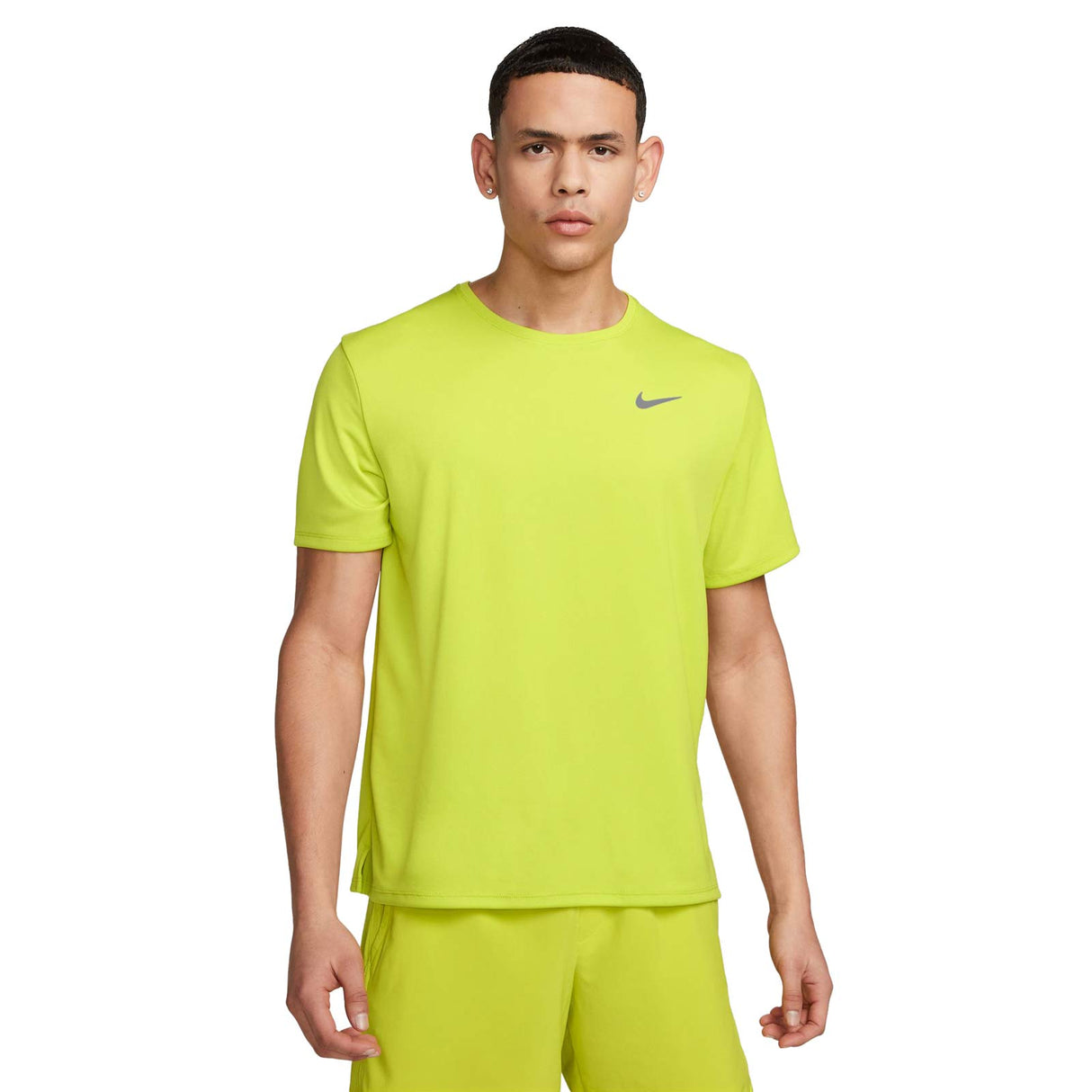Nike Mens Dri-Fit UV Miler SS Green
