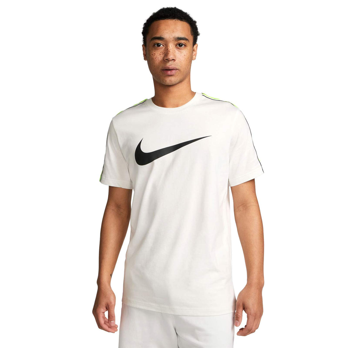 Nike Mens Repeat SW SS Tee White