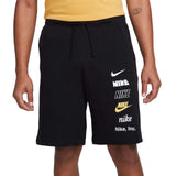 Nike Mens Club Shorts Logo Black