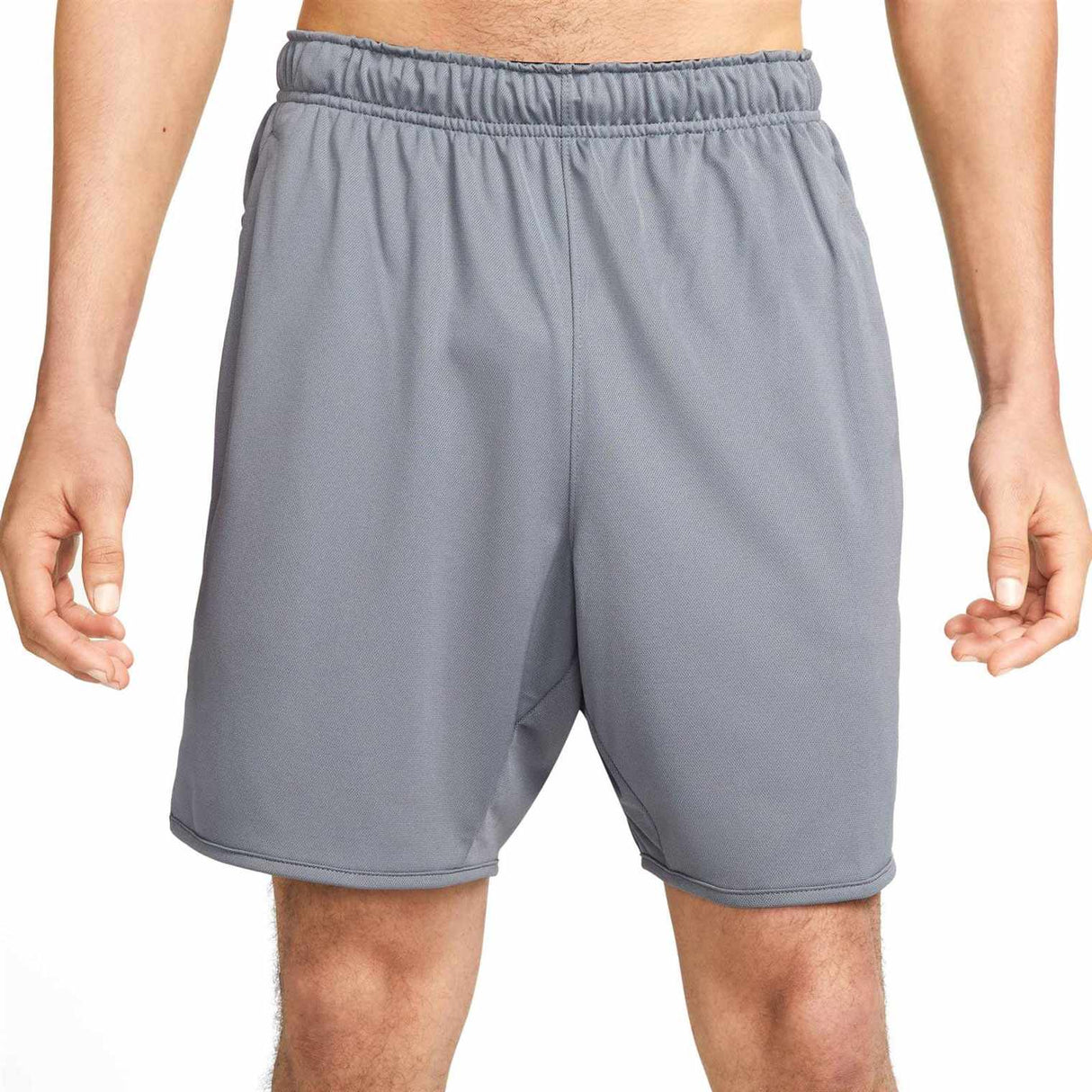 Nike Mens DF Total Knit 7in Shorts Grey