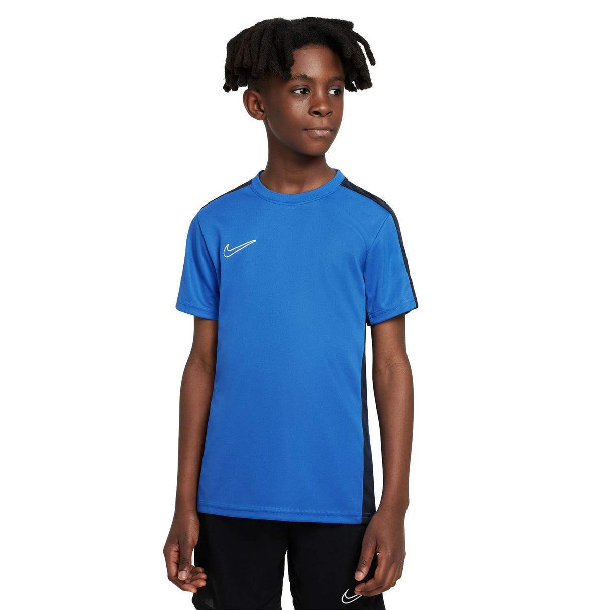 Nike Boys DF Acad 23 Top SS BR Blue