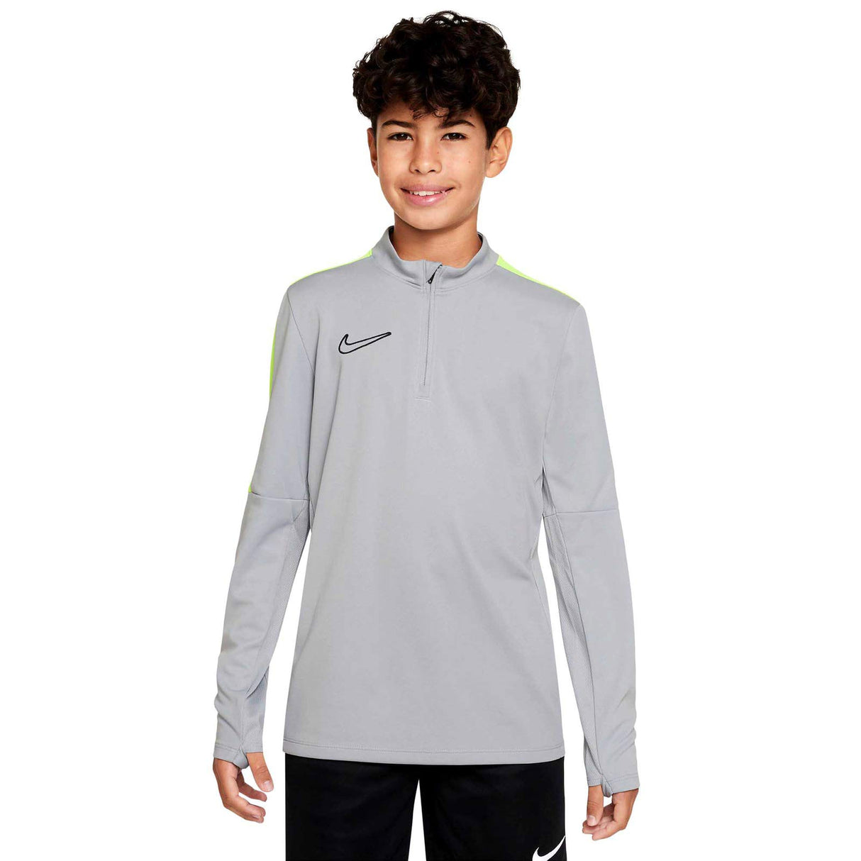 Nike Boys DF Acad 23 Drill Top BR Grey