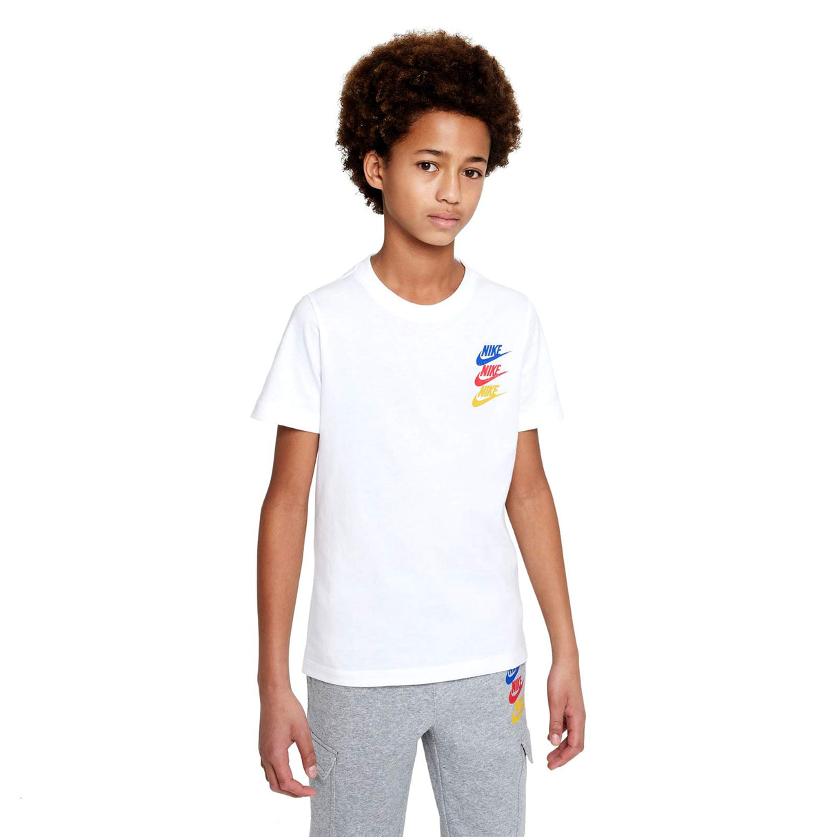Nike Boys NSW SI Graphic Tee White