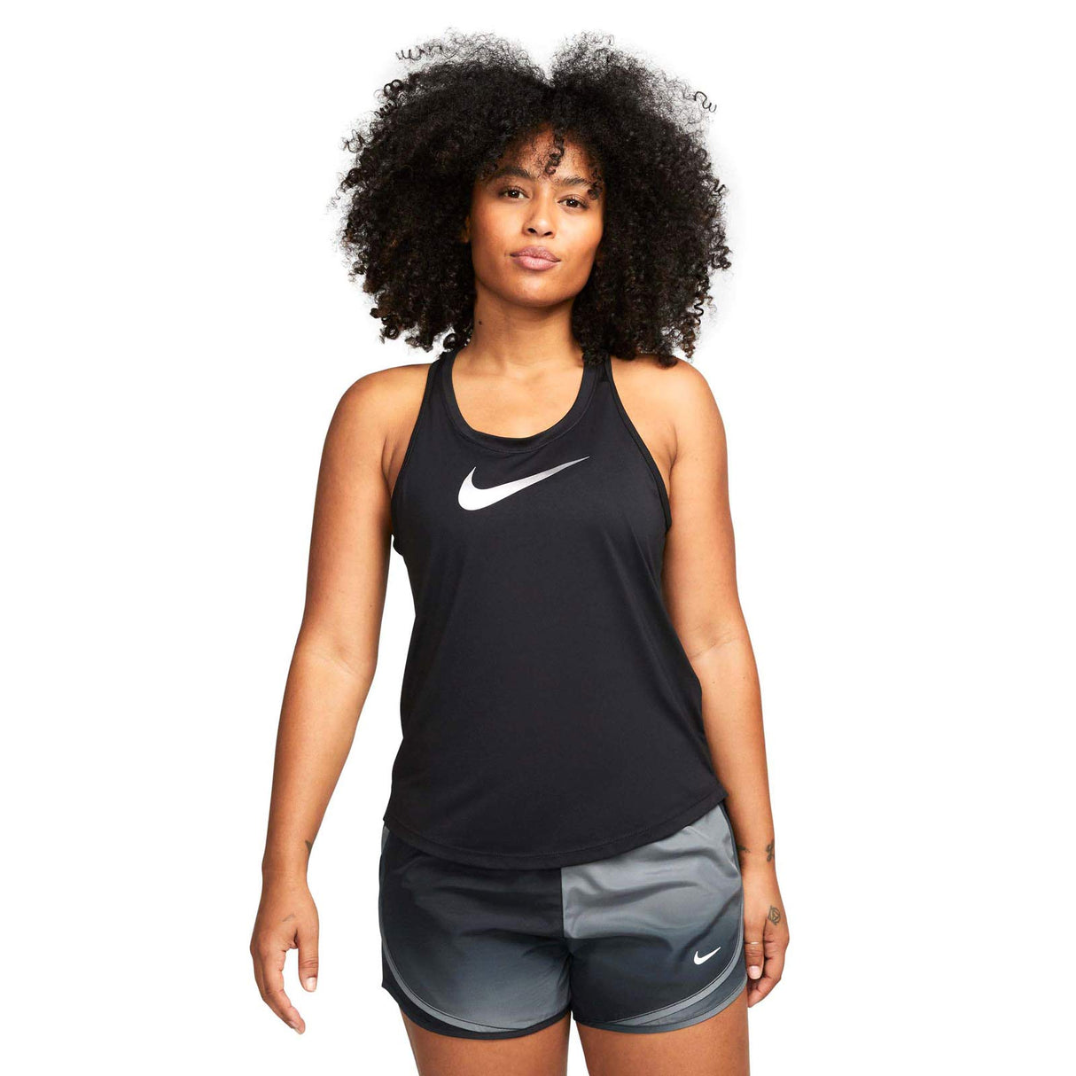 Nike Wmns One DF Swoosh HBR Tank Black