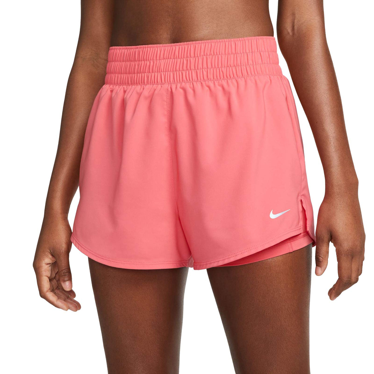 Nike Wmns One DF HR 3In 2n1 Short Pink