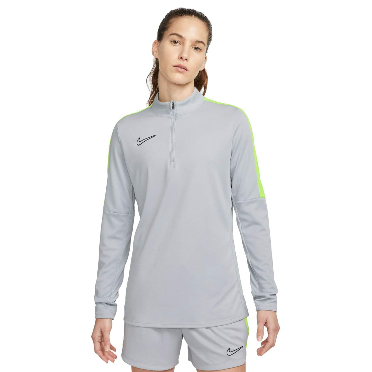 Nike Wmns DF Acad 23 Drill Top BD Grey