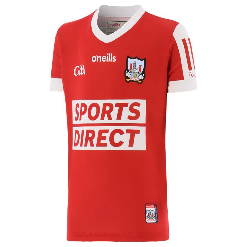 O'Neills Cork 23 Home Kids Jersey Red