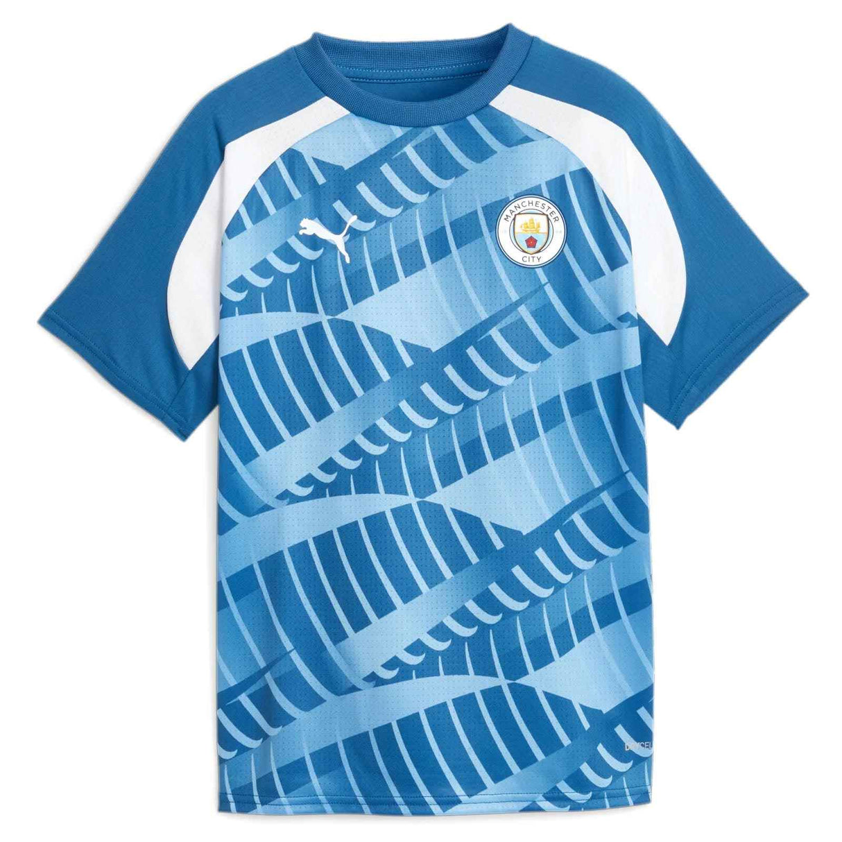 Puma MCFC 23 Kids Home PM Jersey Blue