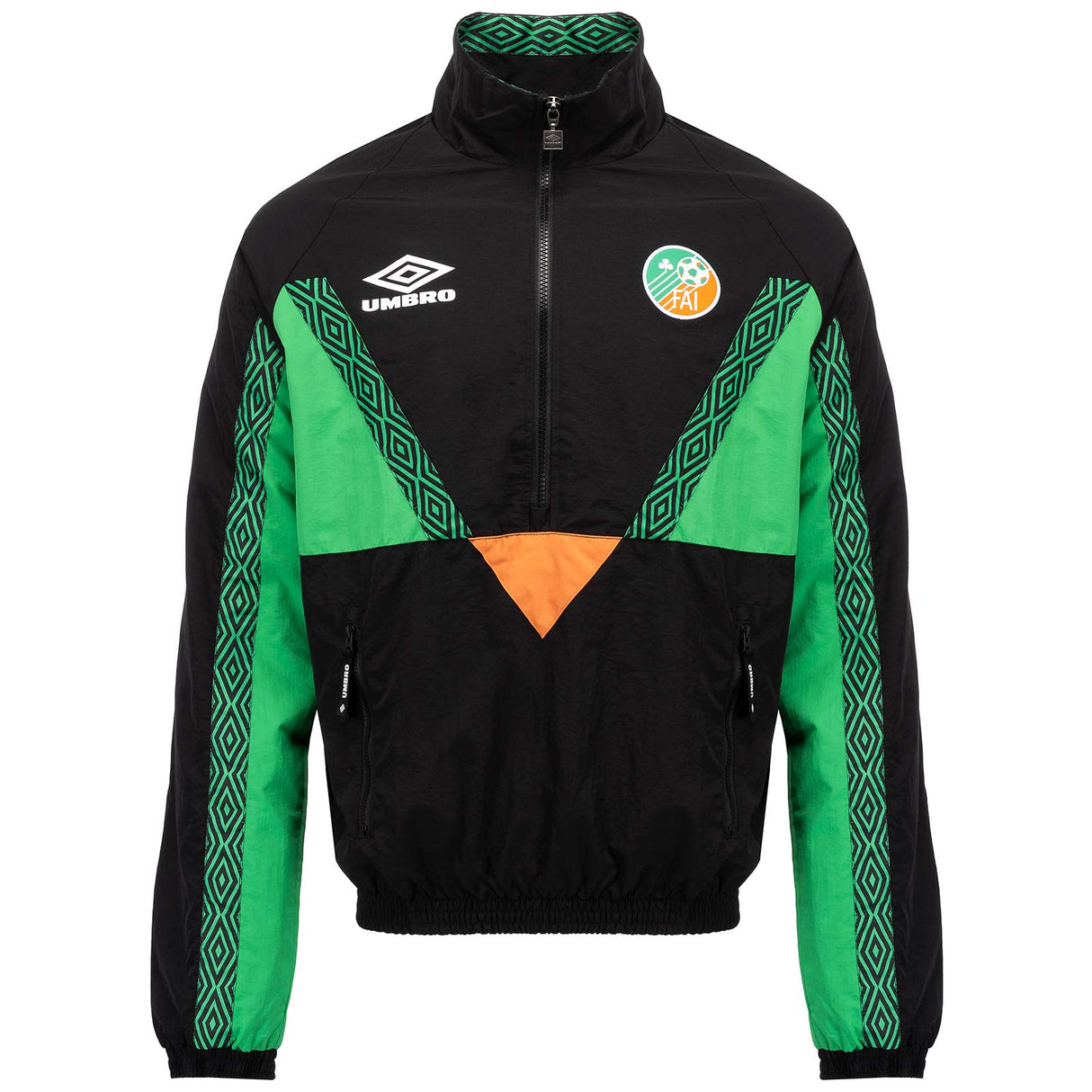 Umbro FAI 94 Woven Track Top Black
