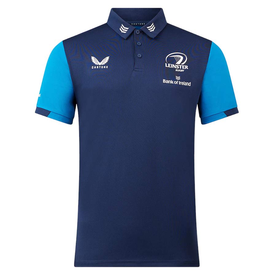 Castore Leinster 23 SS Media Polo Navy