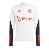 adidas Man Utd 23 Training QZ Top White