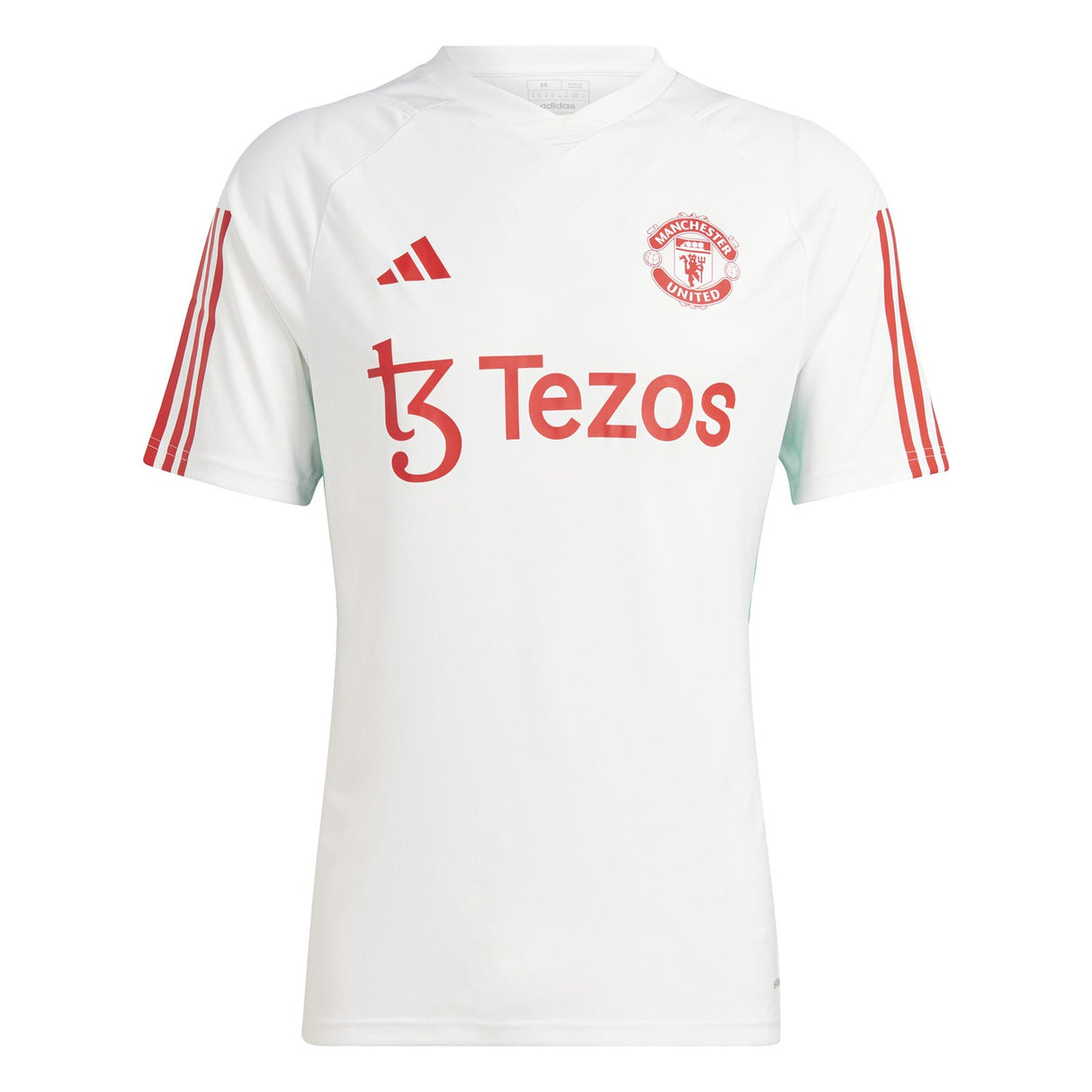 adidas Man Utd 23 Training Jersey White