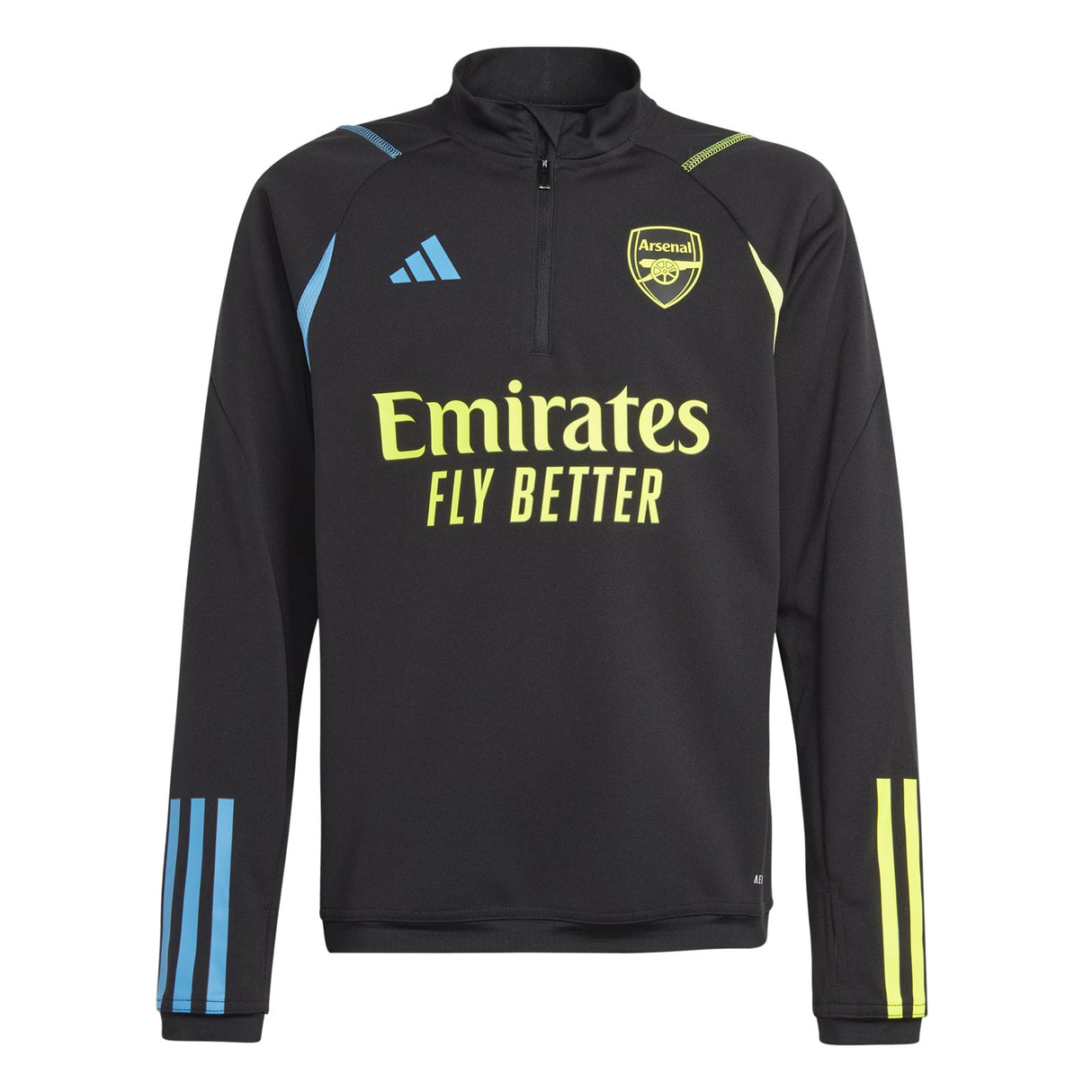 adidas Arsenal 23 Kid Train QZ Top Black