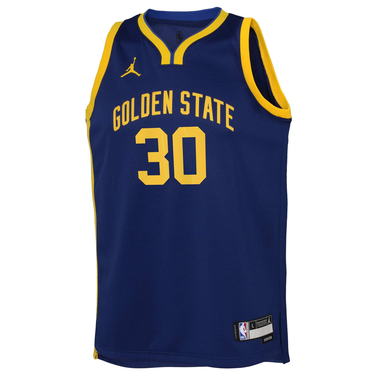 Jordan Warriors Curry 30 Kid Jersey Blue