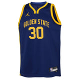 Jordan Warriors Curry 30 Kid Jersey Blue