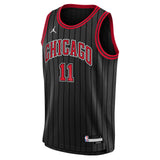 Jordan Bulls Derozan 11 Kid Jersey Black