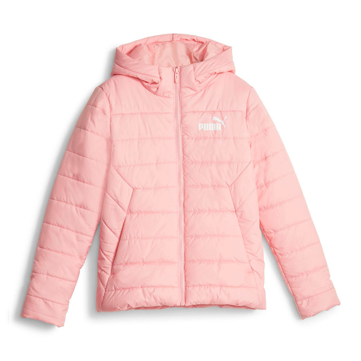 Puma Girls ESS Hooded Padded Jacket Pink