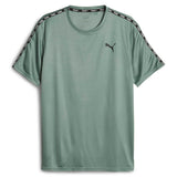Puma Mens Fit Taped Tee Green