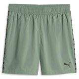 Puma Mens Fit Taped 7in Woven Short Grn