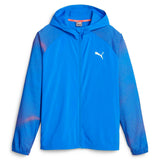 Puma Mens Run Fav AOP Wvn Jacket Blue