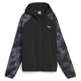 Puma Wmns Run Fav AOP Woven Jacket Black