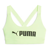 Puma Wmns Mid Impact Fit Bra Green