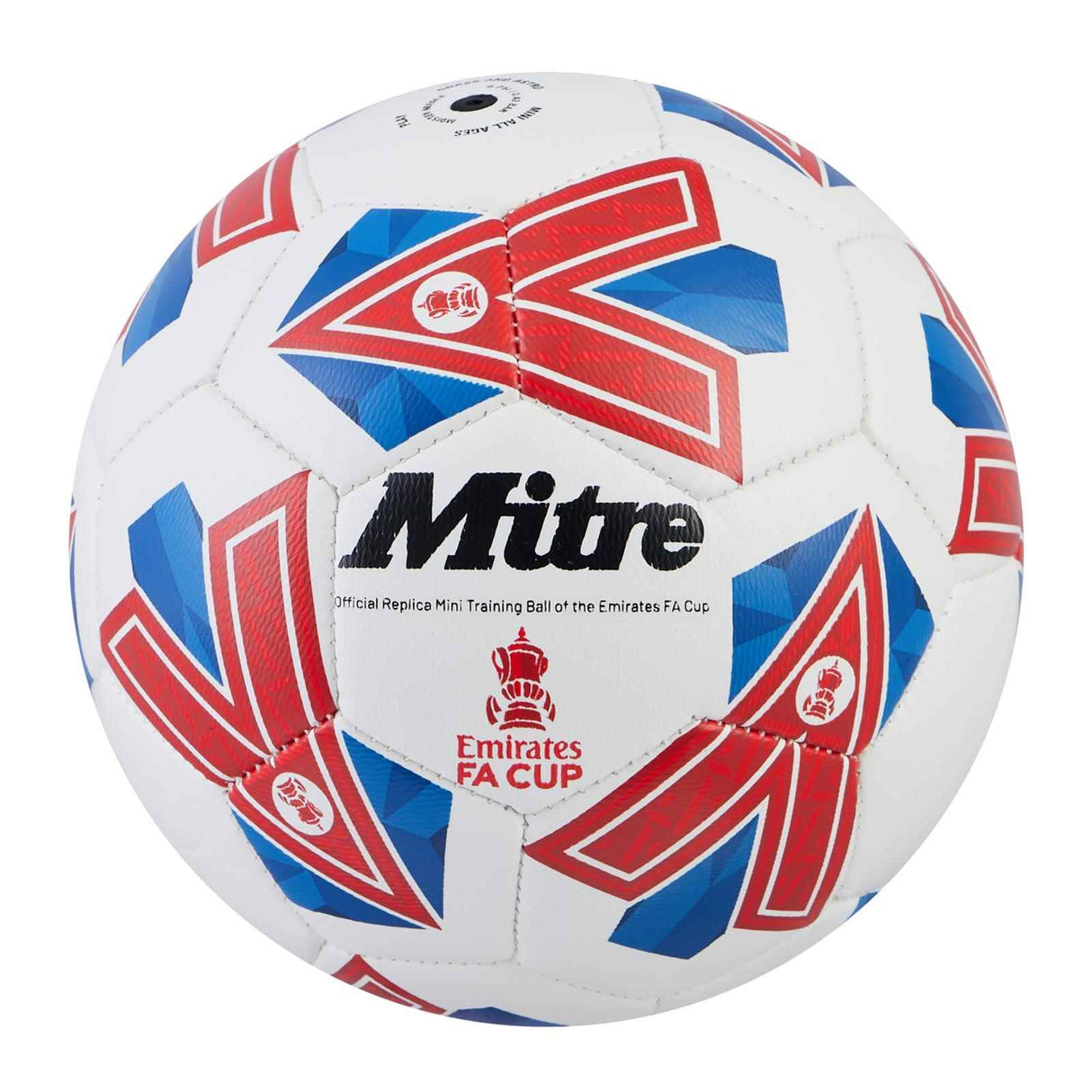 Mitre FA Cup 23/24 Mini Football White