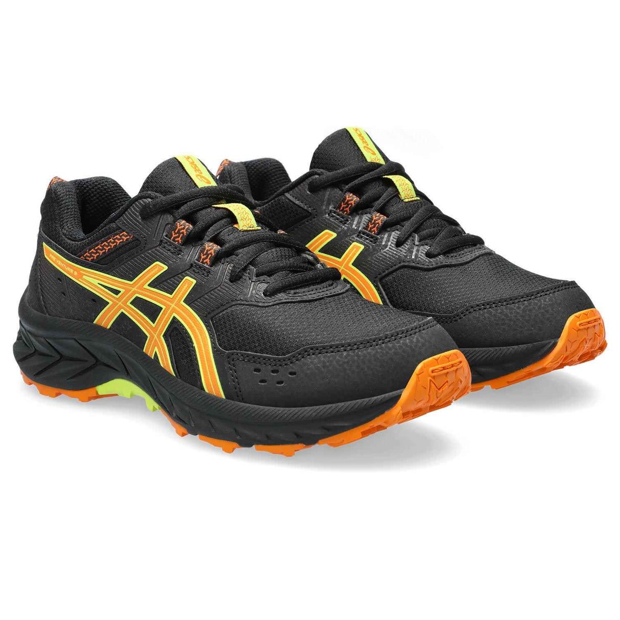 Asics Pre Venture 9 Boys Black/Orange