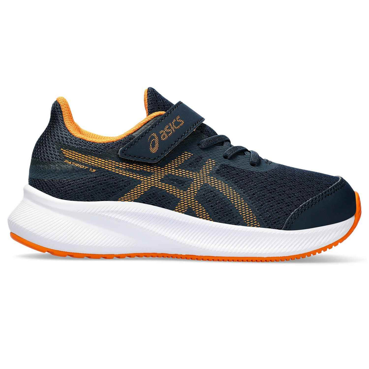 Asics Patriot 13 Boys Navy/Orange