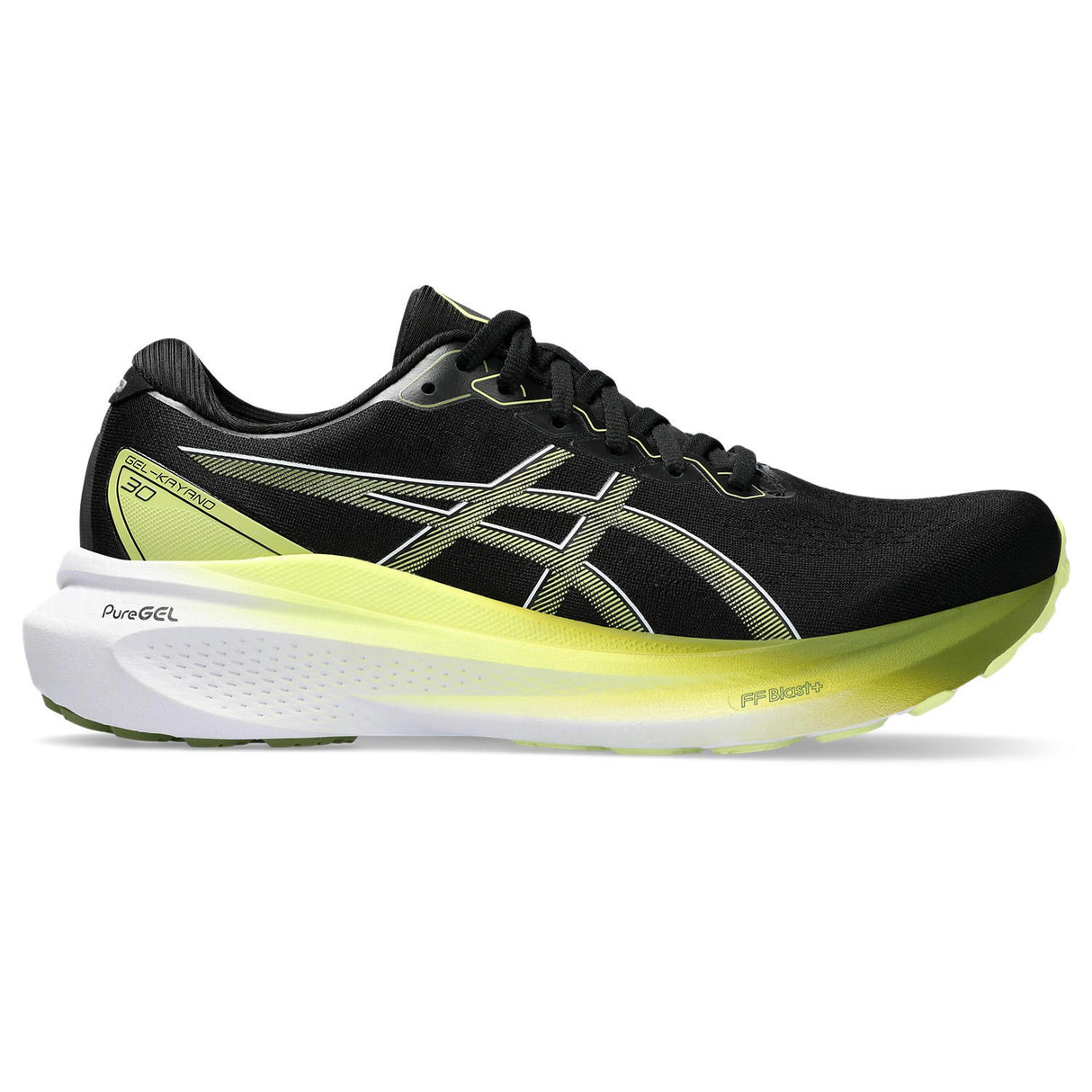 Asics Gel Kayano 30 Mens Black/Yellow