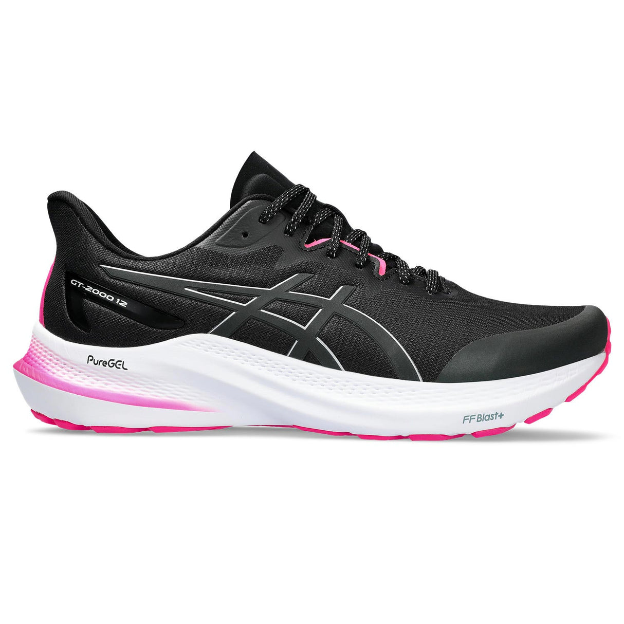 Asics GT 2000 12 Lite Show Mens Blk/Pnk