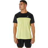 Asics Mens Race SS Top Yellow
