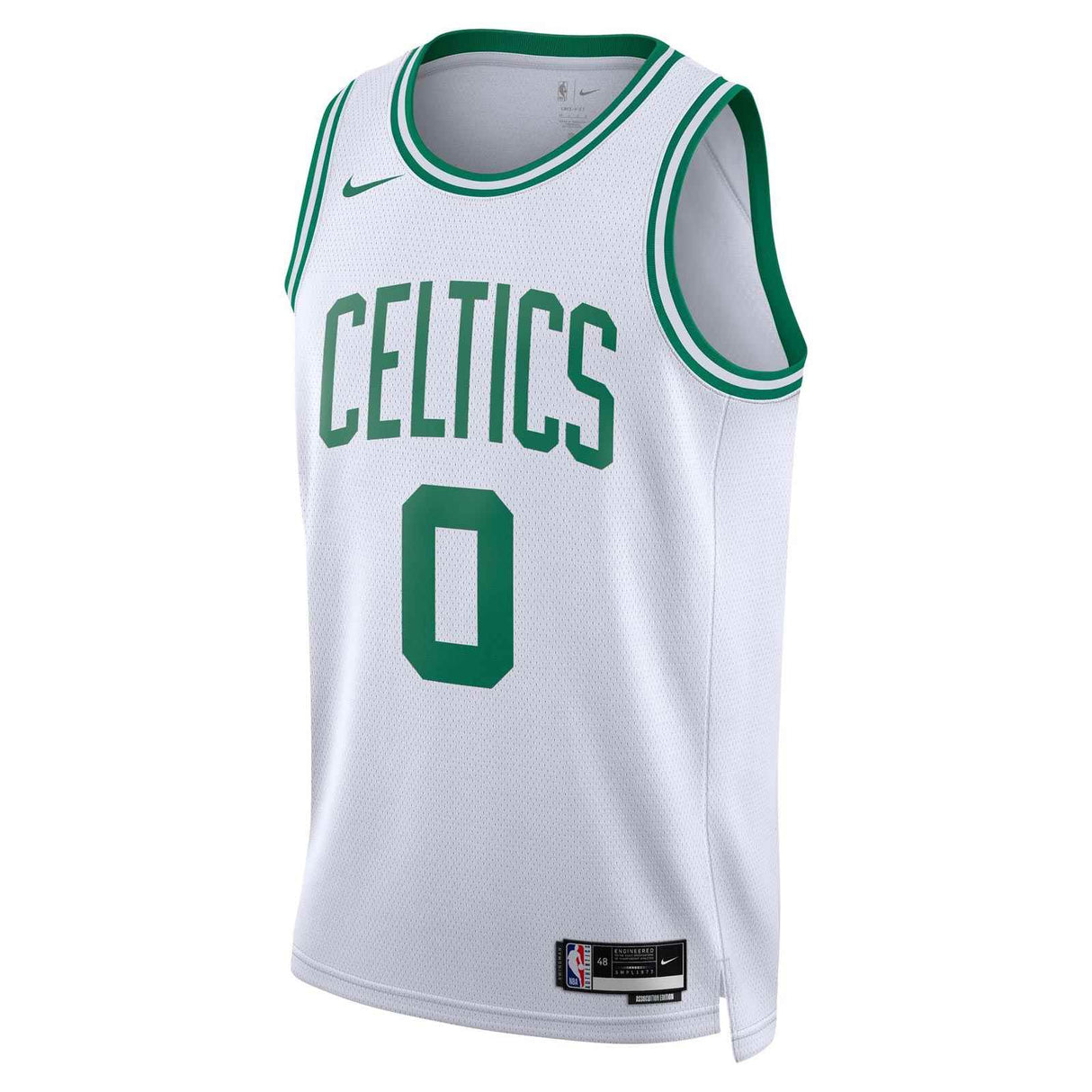 Nike Celtics Tatum 0 Dri-Fit Jersey Wht