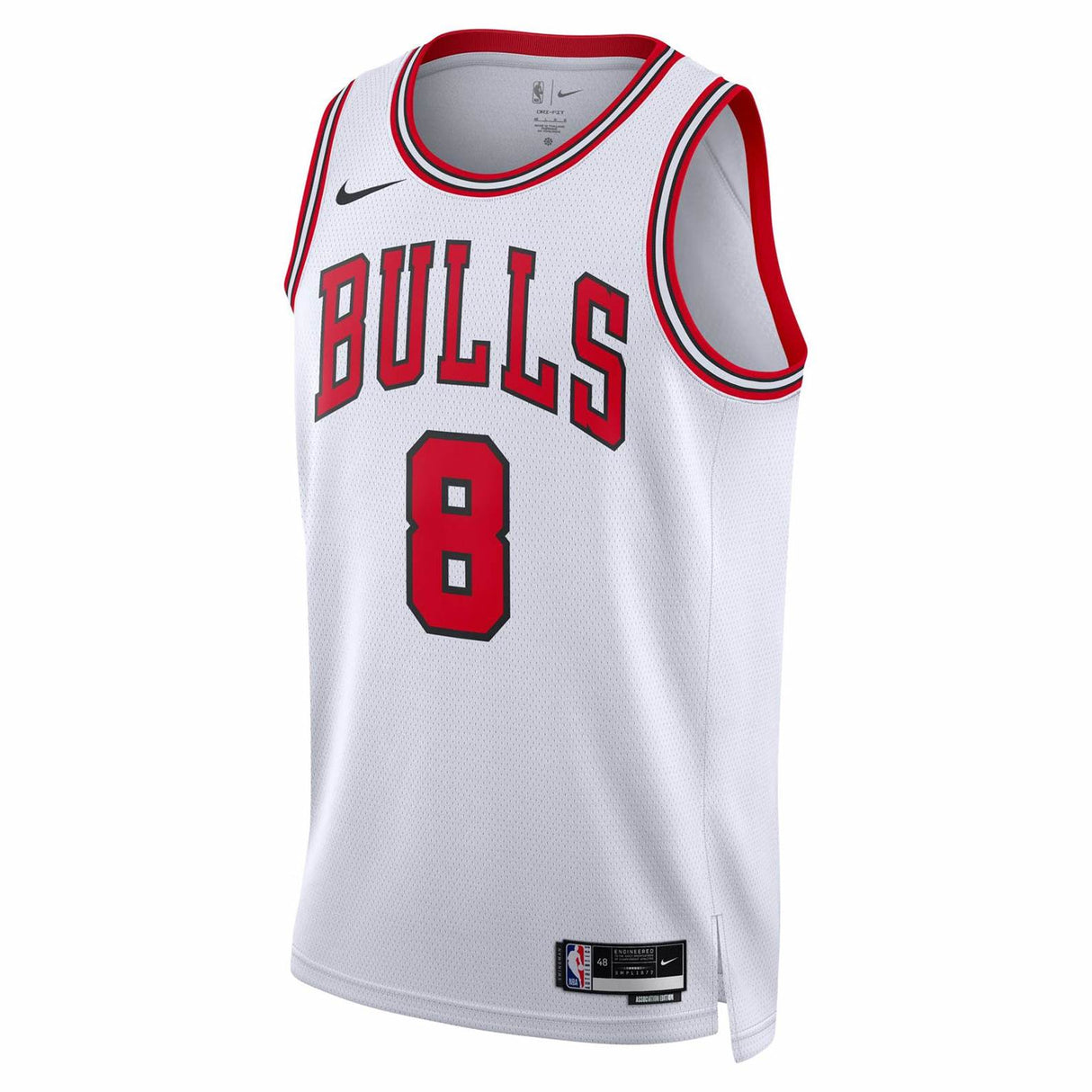 Nike Bulls Lavine 8 Dri-Fit Jersey White
