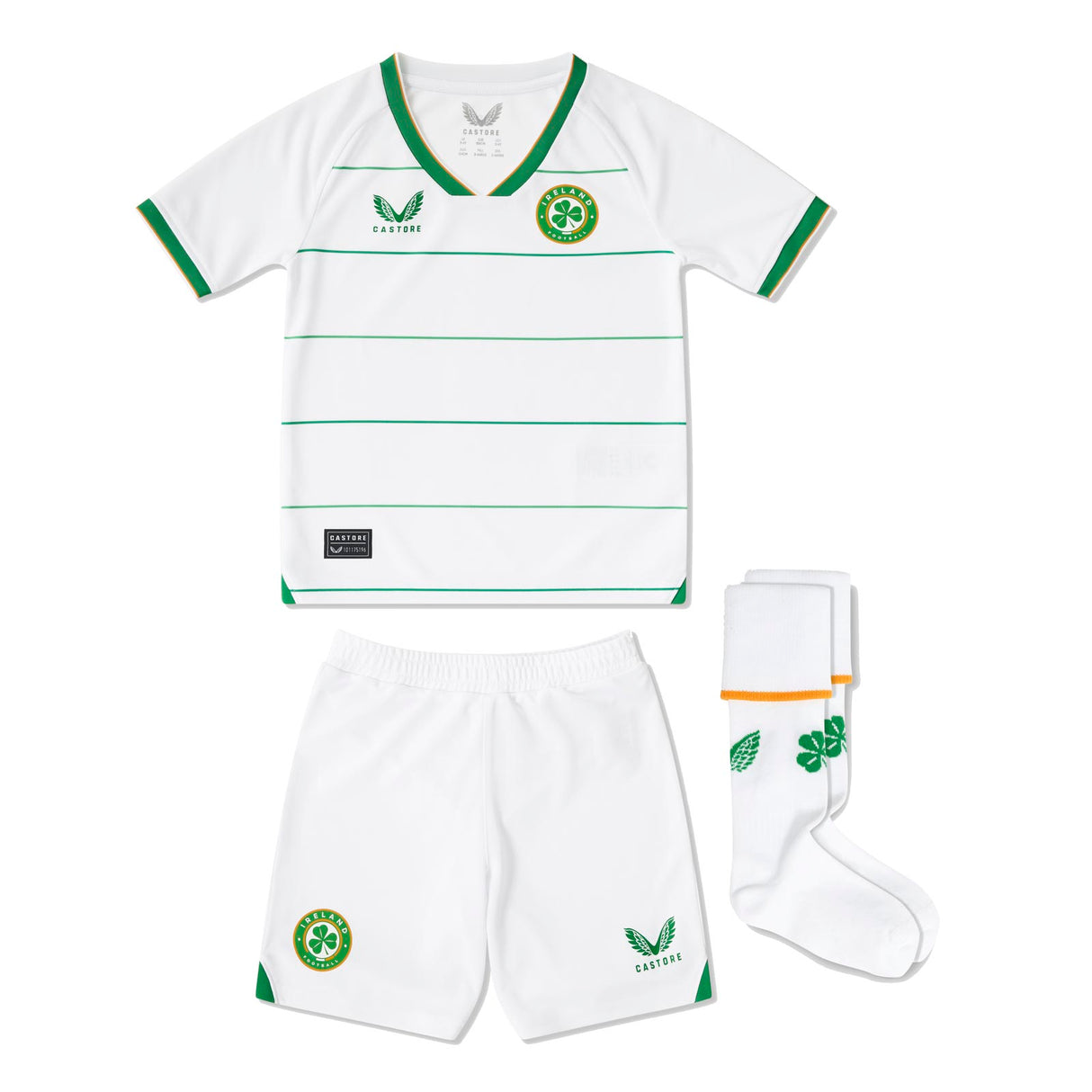 Castore FAI 23 Away Infant Kit Set White