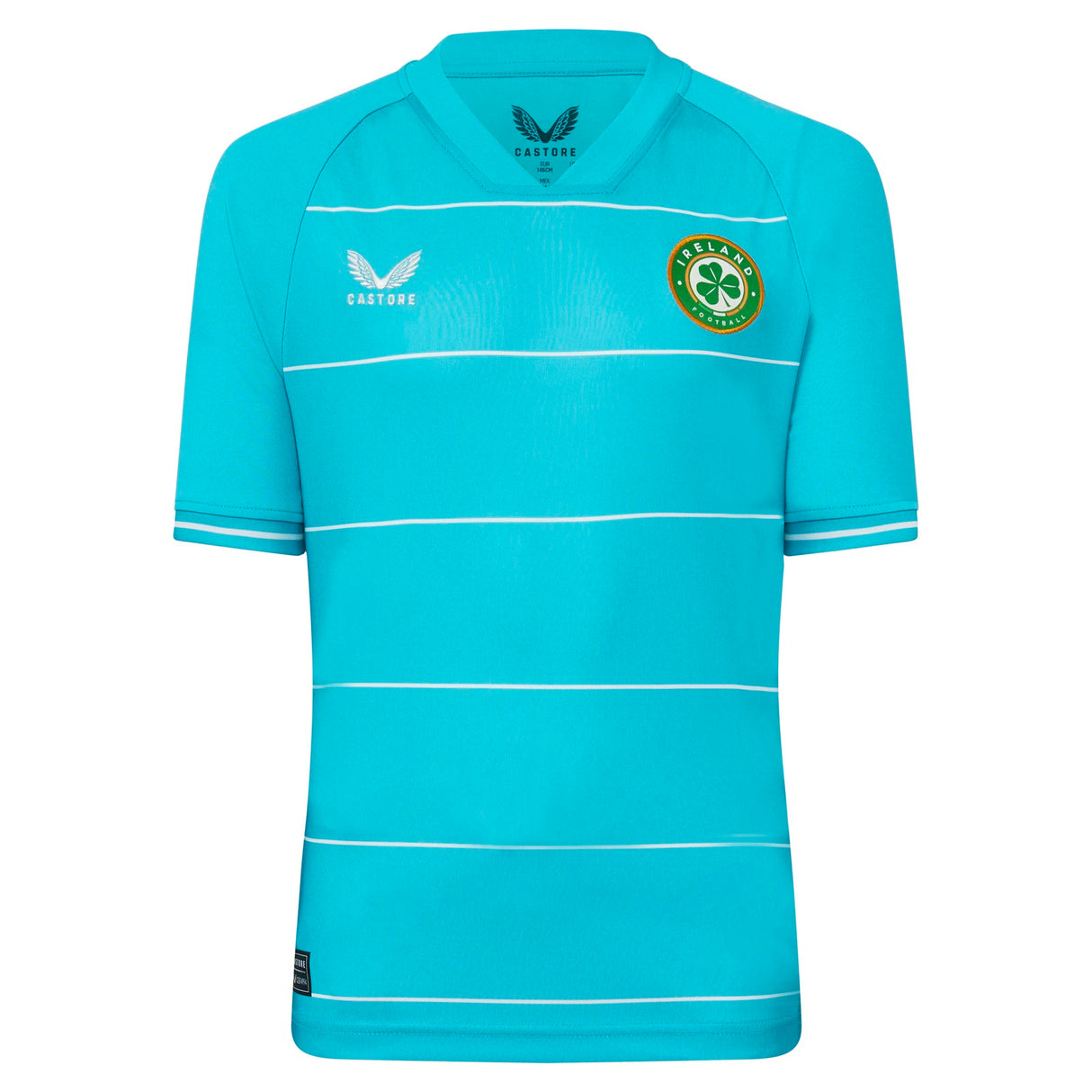 Castore FAI 23 Away GK Kid SS Jersey Blu