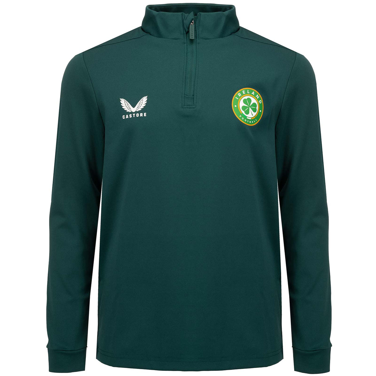 Castore FAI 23 Home Kids QZ Top Green