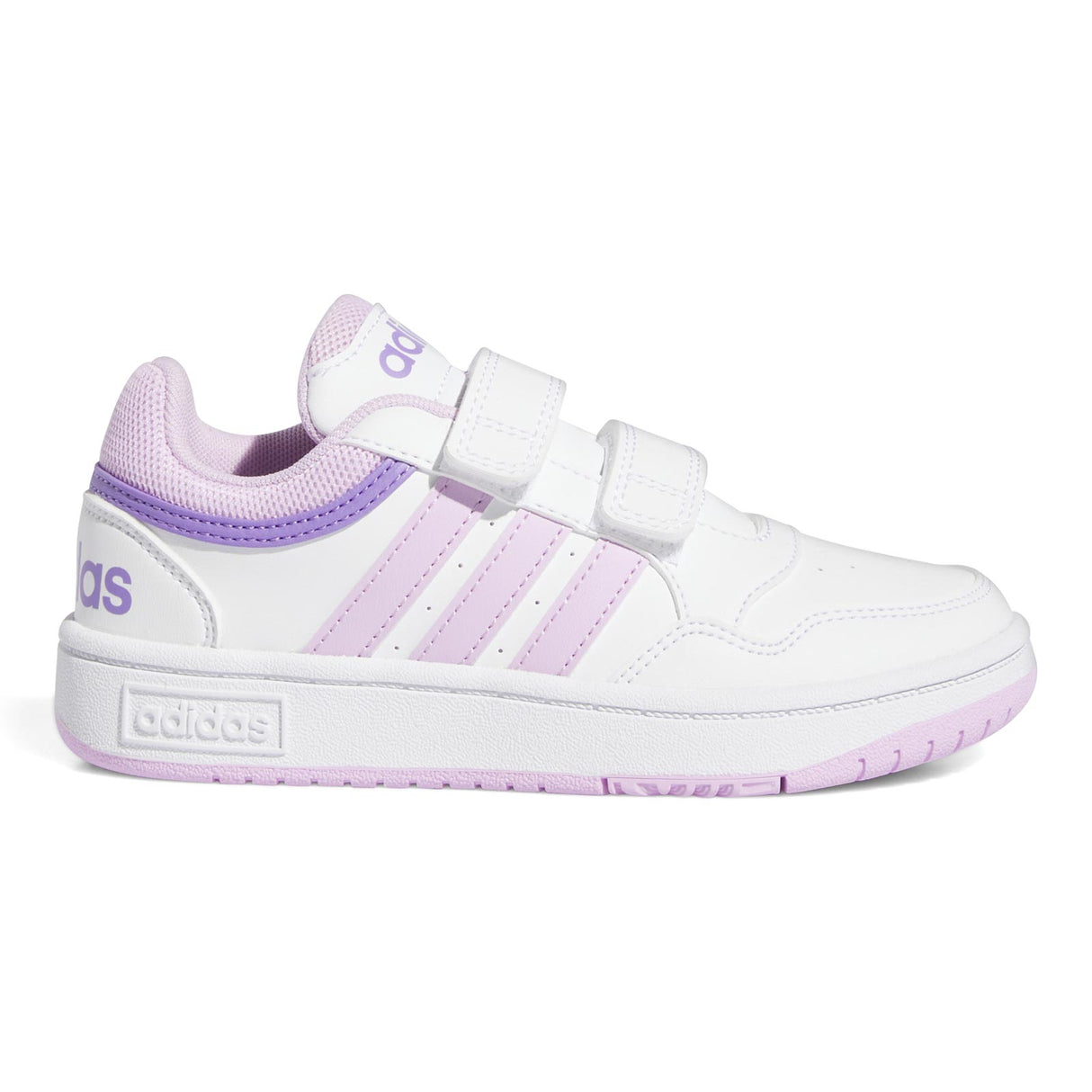 adidas Hoops 3.0 Girls White