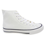 Victoria Hi-Top Canvas Sneaker Adult Whi