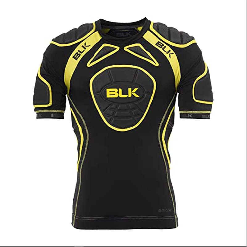 BLK Kids Exotek Shoulder PadTee JR BK/YW
