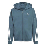 adidas Boys U FI 3S FZ Hood Green