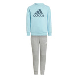 adidas Boys Jnr BOS Jogger Set Blue